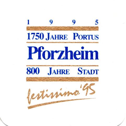 pforzheim pf-bw ketterer quad 4b (185-1995 1750 jahre-blaugold) 